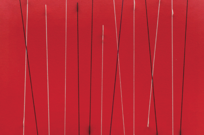 Free Compositions Series, 2010. Mixed media on canvas glued onto cardboard, 11.8 x 11.8 in. Serie Composiciones Libres, 2010. Técnica mixta sobre lienzo pegado a cartón, 30 x 30 cm.