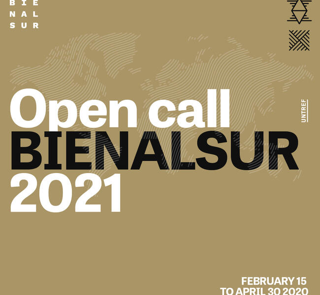 BIENALSUR 2021 - OPEN CALL 2020 FOR ARTISTS AND CURATORS
