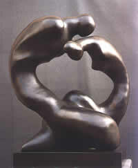 LOVERS, Bronce, 182 cm