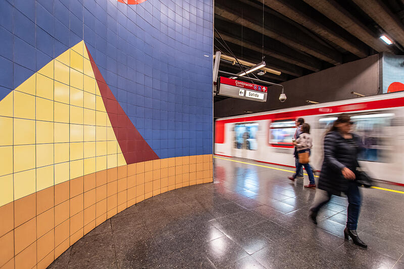ARTISTAS DE TODO CHILE PUEDEN SER PARTE DEL MAYOR CIRCUITO DE ARTE PÚBLICO DE LA FUTURA LÍNEA 7 DEL METRO