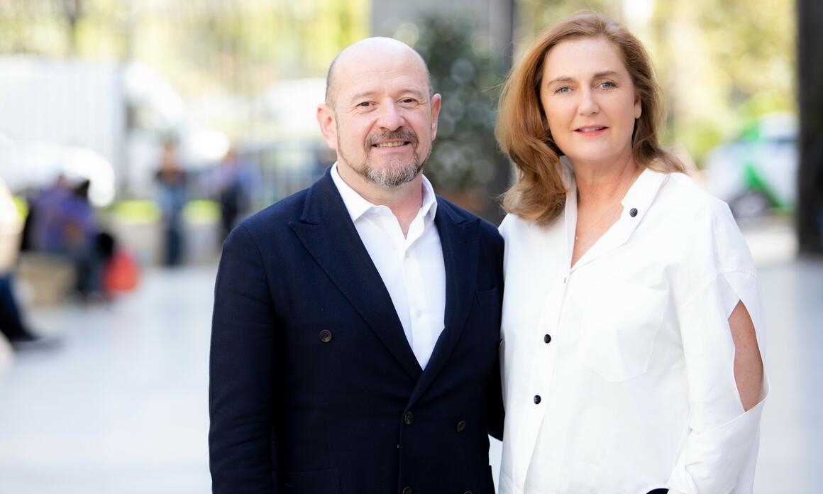Francesca Thyssen y Carlos Urroz. Ph: Iván Hidalgo.