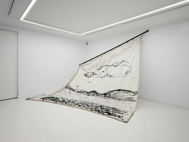 Alberto Baraya: Viaje a Galicia, vista general. Cortesía de Fernando Pradilla