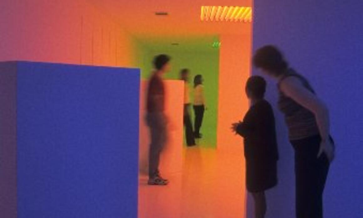Carlos Cruz-Diez, Chromosaturation, 1965/2004. © 2010 Carlos Cruz-Diez / Artists Rights Society