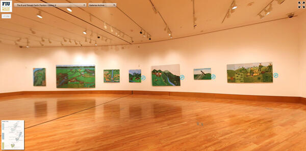 Panoramic of Virtual Frost Art Museum