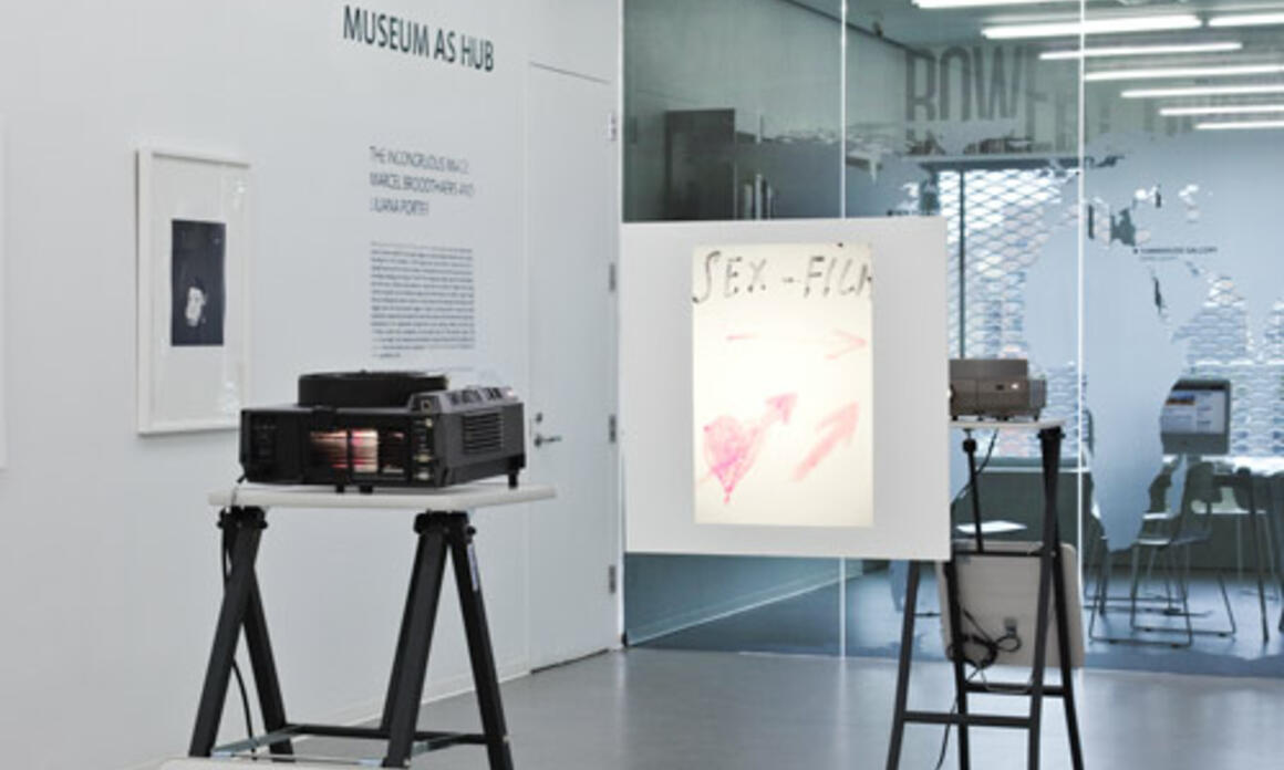 Marcel Broodthaers y Liliana Porter