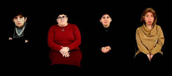 César Meneghetti en el Pabellón de Kenya en la 55ª Biennale di Venezia