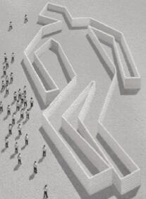 Rene Francisco. From the series Lying Bodies, 2010. Acrylic on canvas, 28 x 20 inches.