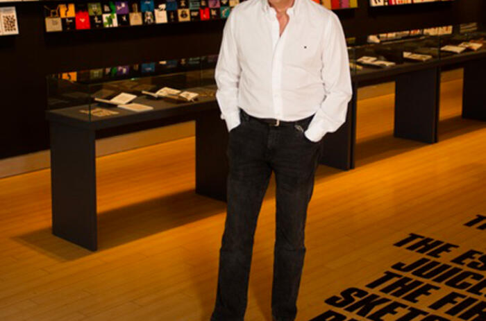 Exhibición del diseñador español Manuel Estrada en AIGA, New York