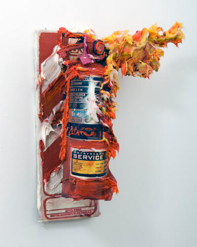 Extinguisher Structural Canvas Paintant