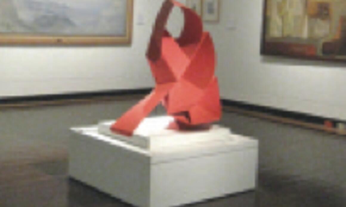 Navegante, 1965. Aluminum sculpture. National Museum. Escultura en aluminio. Museo Nacional. Photo courtesy of/ Crédito y cortesía Juan Pablo Zapata Santos.