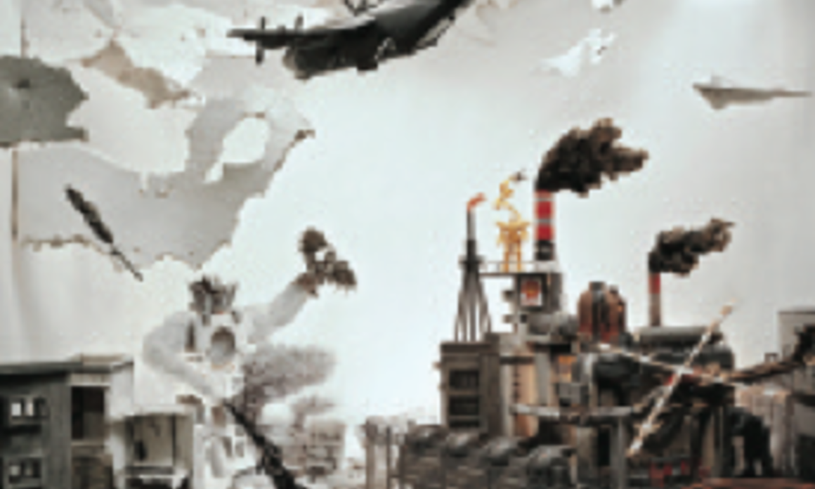 Architecture des ombres, 2009. Serie “Le délire des sanges" Lambda print, 54 x 49.2 in./Impresión lambda, 137 x 125 cm. Courtesy/Cortesía Galerie Bendana Pinel