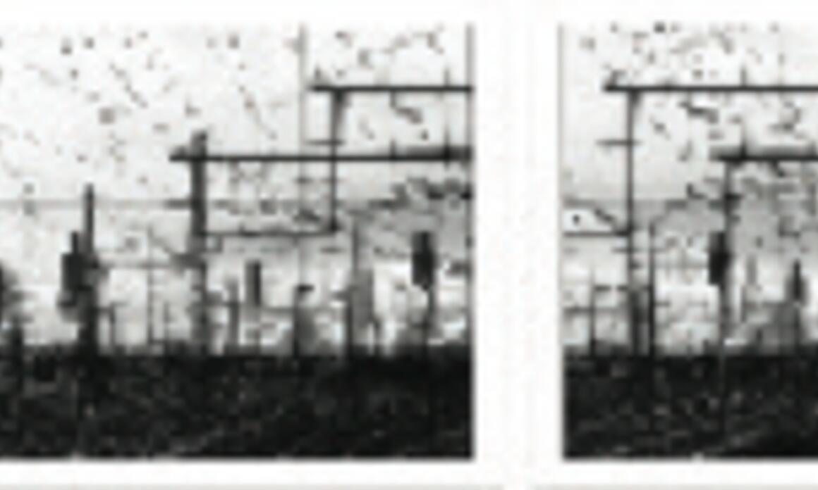 Paisaje/Ficcion 12-05, 2010. Photography. 33.46 x 12.59 inches. Fotografia, 85 x 32 cms.