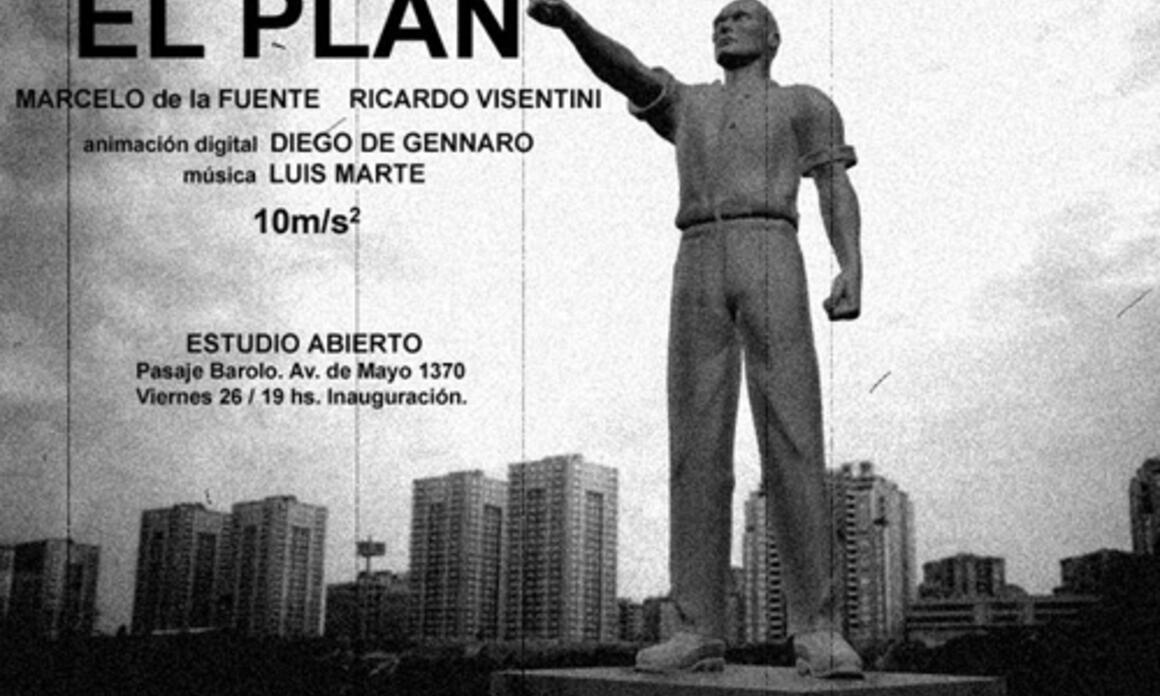 The Plan (Marcelo de la Fuente - Ricardo Visentini) 10m /s 2 (Free Fall) (2004), video, 30'. El Plan (Marcelo de la Fuente - Ricardo Visentini) 10m /s 2 (Caída libre) (2004), video, 30'.