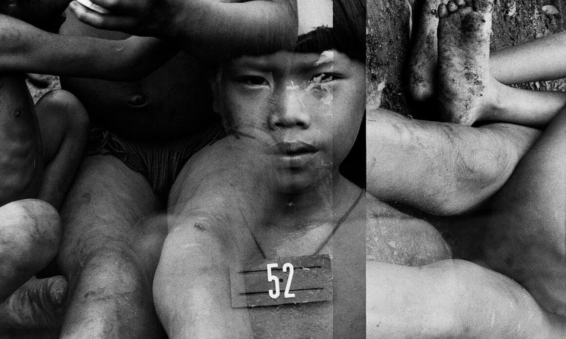 De la serie "Marcados", 1983, Claudia Andujar. // From the "Marked" series, 1983, Claudia Andujar.