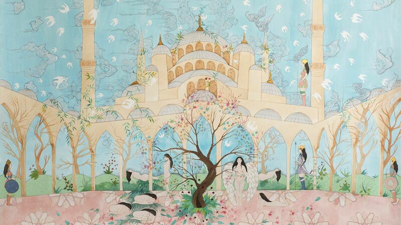 DOS JARDINES PARA RECORDAR EL HOGAR: HIBA SCHAHBAZ Y DIANA EUSEBIO EN MOCA MIAMI