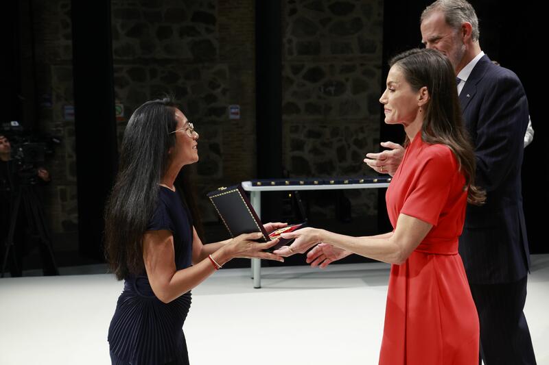 ESPAÑA PREMIA A SANDRA GAMARRA HESHIKI CON SU MÁXIMO RECONOCIMIENTO CULTURAL