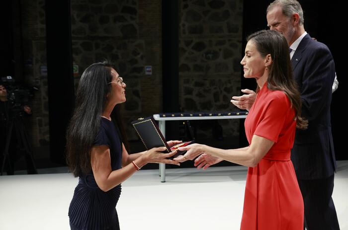 ESPAÑA PREMIA A SANDRA GAMARRA HESHIKI CON SU MÁXIMO RECONOCIMIENTO CULTURAL