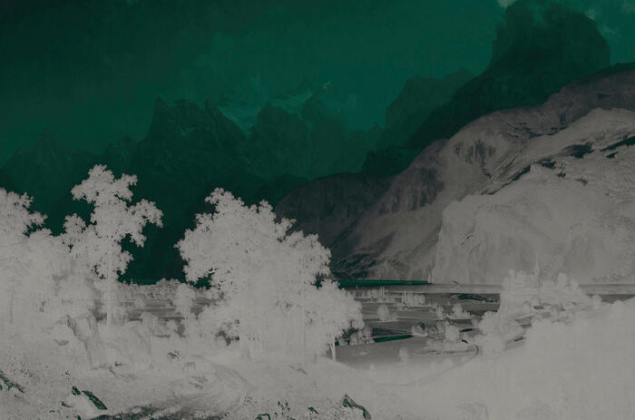 "Lake Lucerne in green", Alfonso Almendros. Ph: Cámara Oscura.