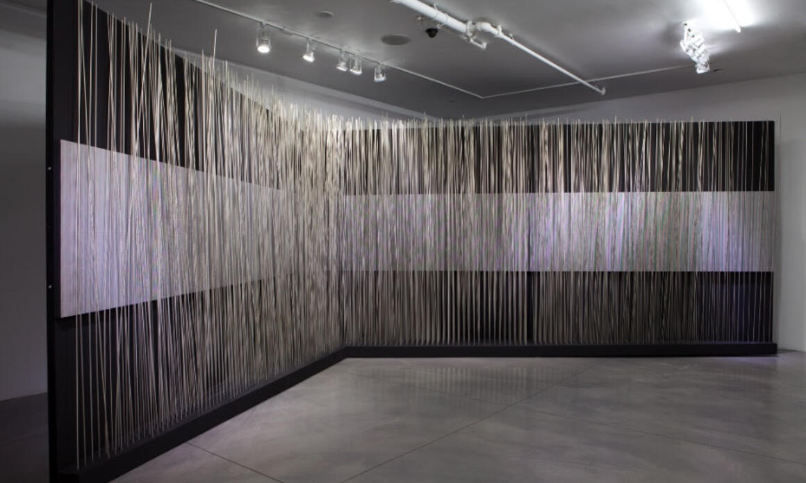Jesús Soto: Mural Sound en Cecilia Brunson Projects