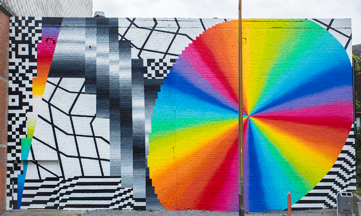 Felipe Pantone, Liege Belgium, 2015