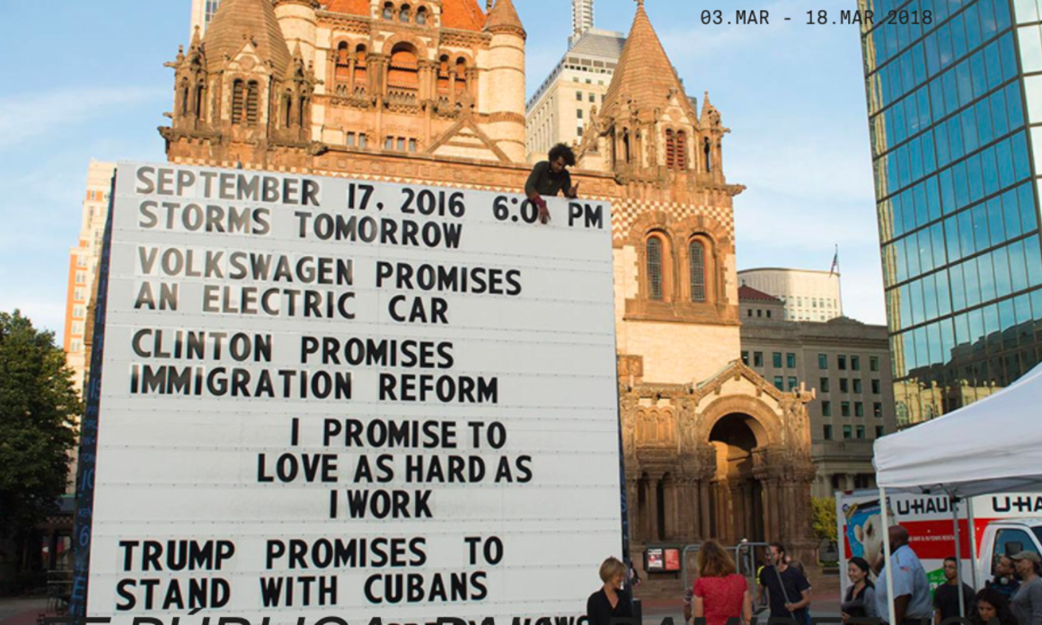 Paul Ramirez Jonas en el Museo Jumex