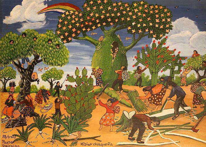 PRIMERA BIENAL DE ARTE INDÍGENA EN BUENOS AIRES