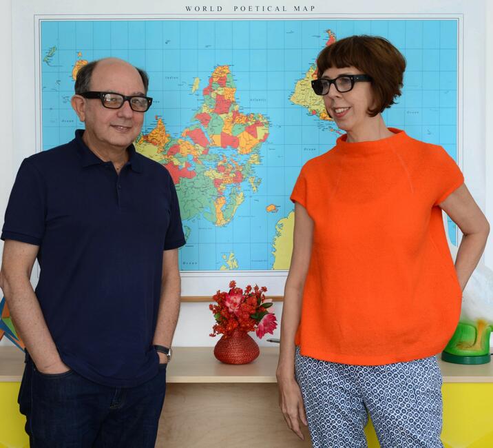 ROBERTO BEHAR & ROSARIO MARQUARDT GANADORES DEL PREMIO A LA TRAYECTORIA DE THE ELLIES OOLITE ARTS AWARD