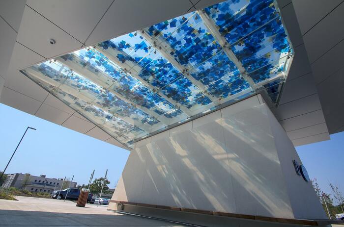 ‘Surface’, the new public art installation by Artist Ivan Toth Depeña