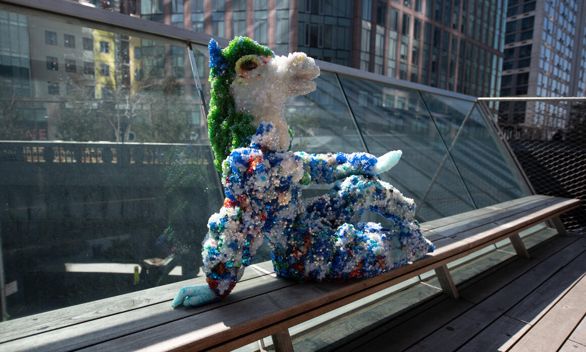 THE MUSICAL BRAIN - EXPOSICIÓN COLECTIVA EN EL HIGH LINE DE NUEVA YORK
