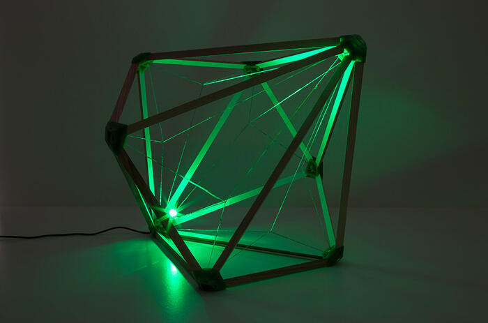   Olafur Eliasson, Green light, 2016. Photo: María del Pilar García Ayensa / Studio Olafur Eliasson