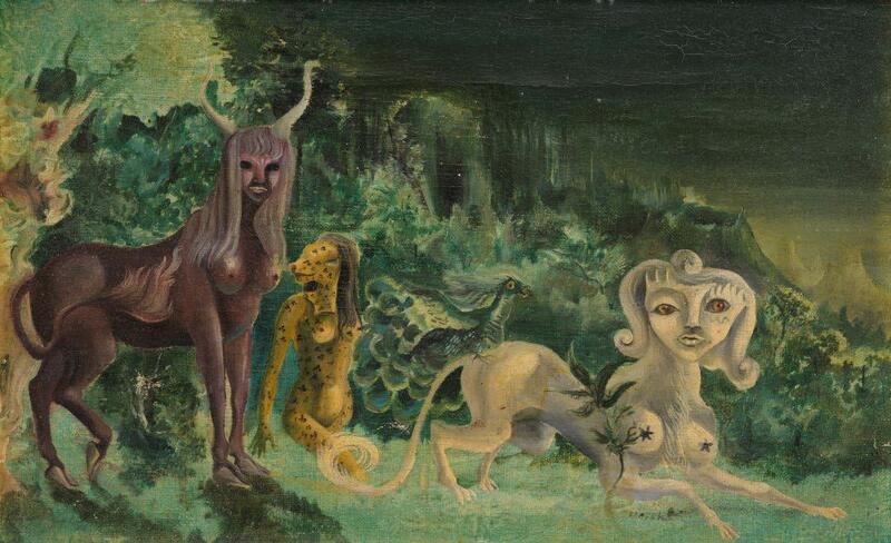 “VILLA PILAR”, SALIÓ A LA LUZ UNA OBRA INÉDITA DE LEONORA CARRINGTON QUE REALIZÓ EN SU HOSPITALIZACIÓN EN ESPAÑA
