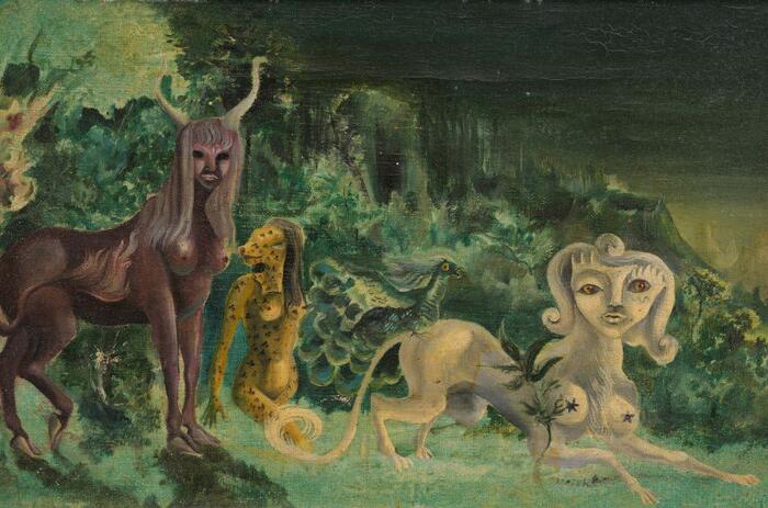 “VILLA PILAR”, SALIÓ A LA LUZ UNA OBRA INÉDITA DE LEONORA CARRINGTON QUE REALIZÓ EN SU HOSPITALIZACIÓN EN ESPAÑA