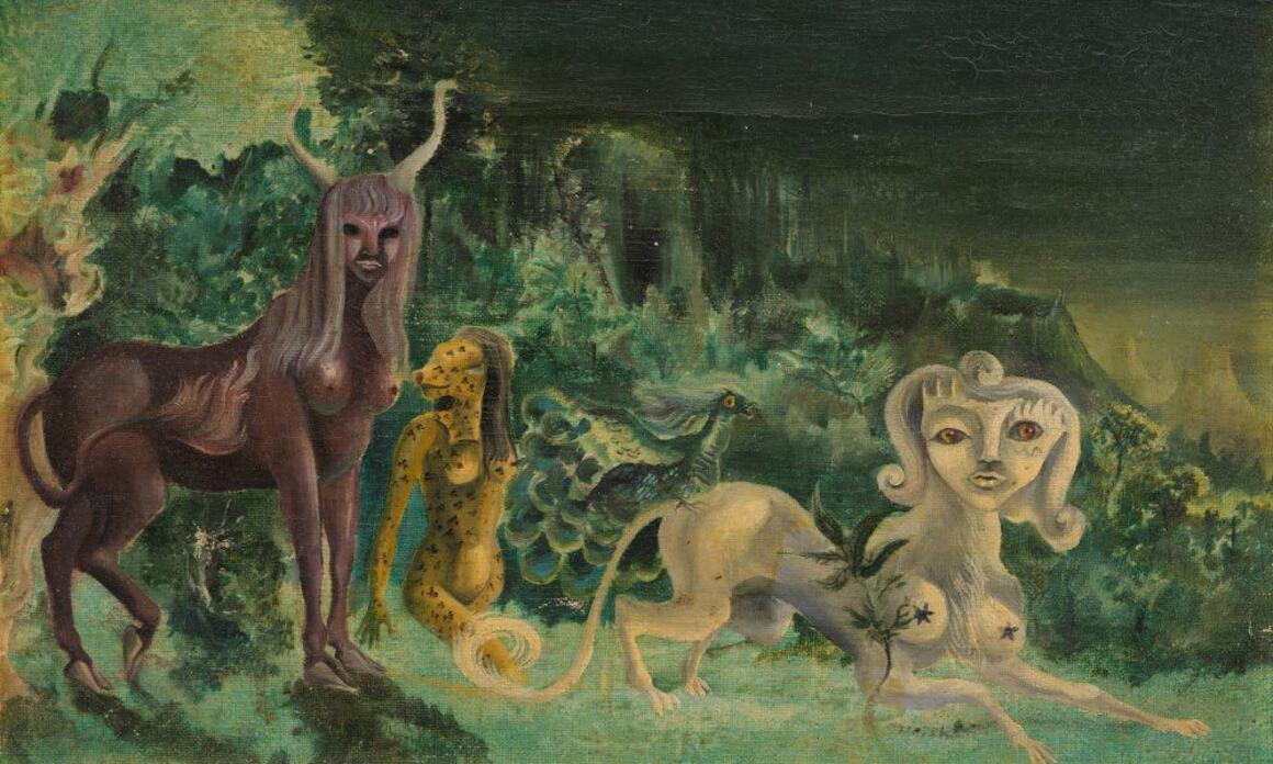 “VILLA PILAR”, SALIÓ A LA LUZ UNA OBRA INÉDITA DE LEONORA CARRINGTON QUE REALIZÓ EN SU HOSPITALIZACIÓN EN ESPAÑA