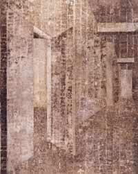 "36-01 38th Avenue-In", acrílico sobre tela sobre madera, 240 x 190 cm, 2001