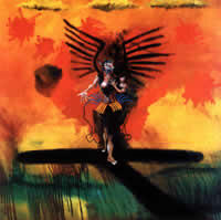 "Reina de carnaval", óleo sobre tela, 114 x 114 cm, 1997